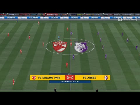 FIFA 21 - FC Dinamo vs FC Arges - Liga 1 Romania 2021/22