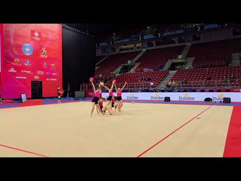 Bulgaria 🇧🇬 3 Balls 2 Hoops Podium Training - WC Sofia 2025