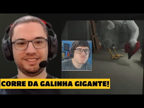 WOLFXP90 REACT | CORRE QUE A GALINHA TÁ ATACADA! - Chicken Feet | Games EduUu