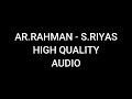 Sivaji Sahana High Quality Audio AR Rahman