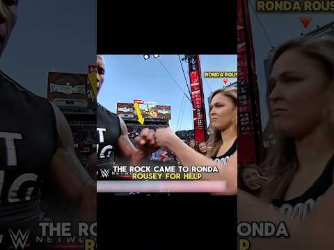 The Rock and Ronda Rousey Teach Stephanie a Lesson☠️🥵