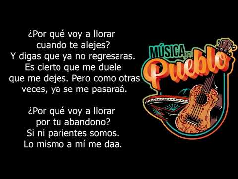 Ni Parientes Somos - Los Tigres del Norte l Letra