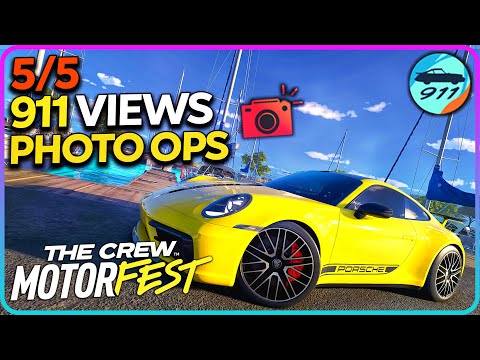 All 911 Views - Photo Ops (A Porsche Story) Crew Motorfest