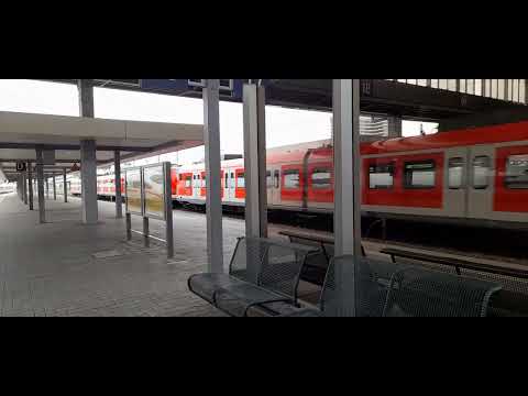 Ausfahrt einer S2 nach Petershausen am Münchner Hbf