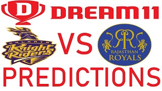 KKR vs RR Dream11 Predictions | Kolkata Knight Riders vs Rajasthan Royals Dream11 Predictions | IPL