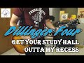 Dillinger Four - Get Your Studyhall Outta My Recess - Guitar Cover (guitar tab in description!)