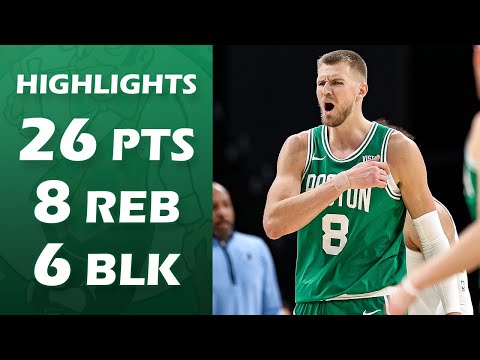 Kristaps Porzingis vs Grizzlies | 26 pts, 8 reb, 6 blk | HIGHLIGHTS | 23/24 NBA Season