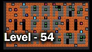 Diamond mine level 54 collected all 30 diamonds