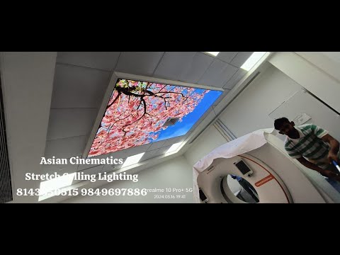 Stretch ceiling, 1 mm