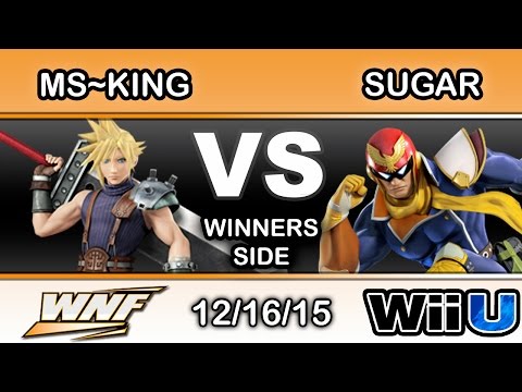 WNF S4E9 – MS~King (Cloud) Vs. Sugar (Captain Falcon) Winners Side - Smash Wii U