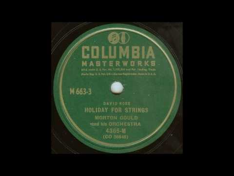 Holiday For Strings (Morton Gould Orch., 1946)