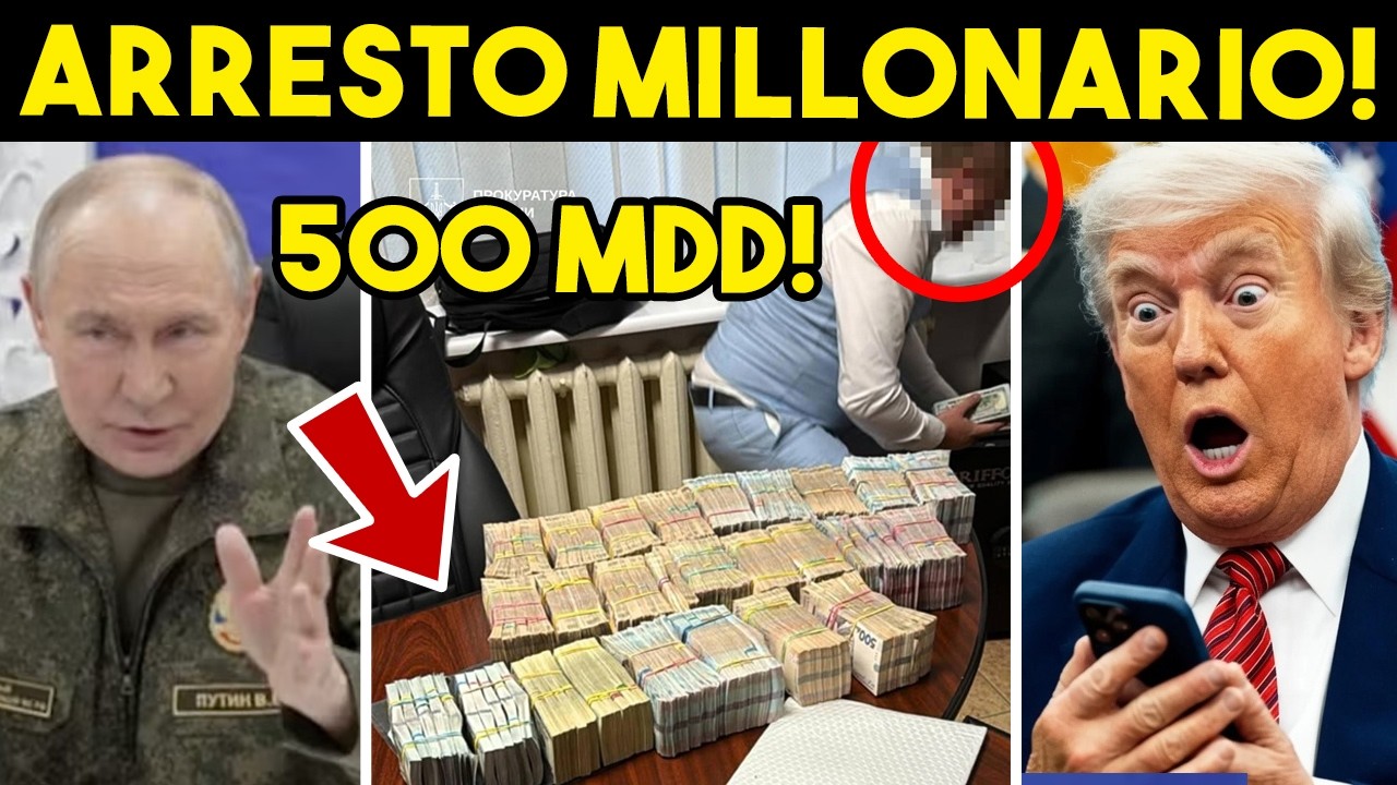 Momento impactante! LOS ARRESTAN CON MILLONES, sacan video. Rusia no perdona, Trump sin salida