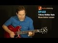 T-Bone Walker Style Blues Guitar Lesson - EP102