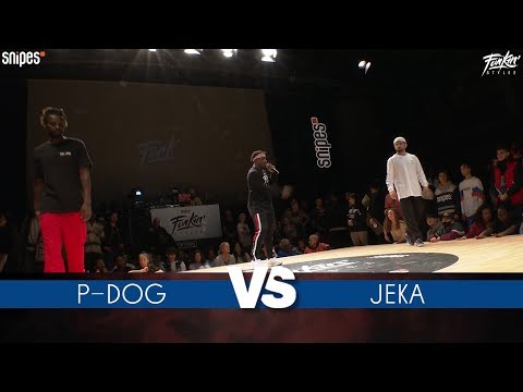 SNIPES FUNKIN STYLEZ 2019 - Hip Hop Best 8 - P-DOG vs. JEKA