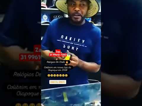 MC Colibrinho Indicando a Relógios De Chefe