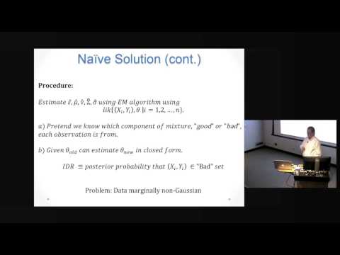 The ENCODE Project and Us: Peter J. Bickel