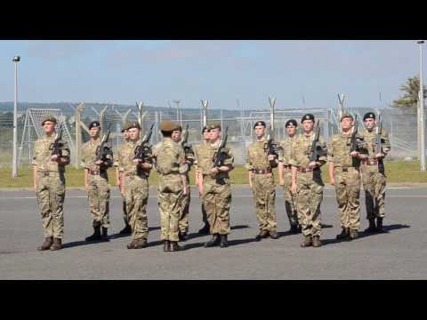 Annual Camp 2016 Inter-Company Drill Competition - Somme Coy