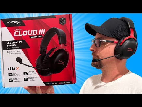NEW HyperX Cloud 3 Wireless, GOOD BUT..........