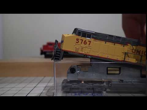 N Scale Shell Removal KATO AC4400CW