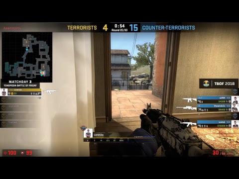 Capcorn vs EVOS: IESPL #TBOF CSGO Match Day 3 - Game 1