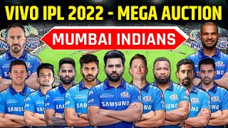 IPL 2022 - Mumbai Indians (MI) Full Squad | Mi Probable Squad For 2022 IPL | mi ipl 2022 squad