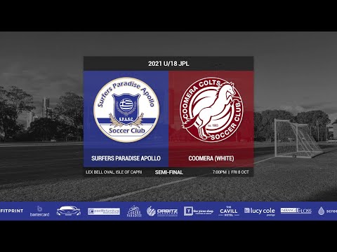 2021 FGC U18 JPL Semi Final - Surfers Paradise vs Coomera (7-1)