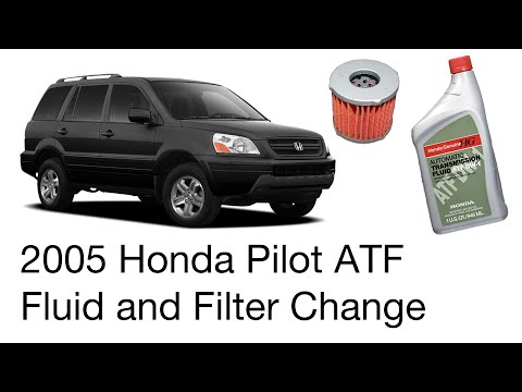 Honda Pilot (2005) - Automatic Transmission Fluid (ATF) and Filter Change