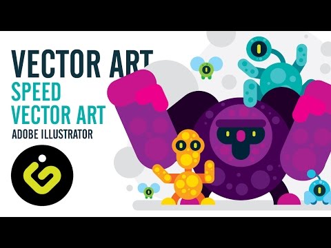 Vector Art, Adobe Illustrator Speed Vector Graphics Tutorial