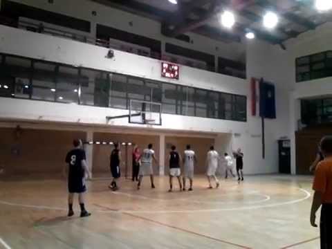 Hrvoje "Pepsi" Bozic Near Buzzer Beater vs. Enikon, COSL 26.10.2014.