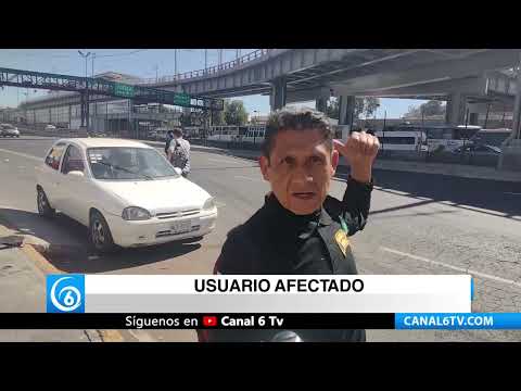 Video: Cierran puente peatonal y exponen a usuarios del trolebús elevado en Calzada Ermita Iztapalapa