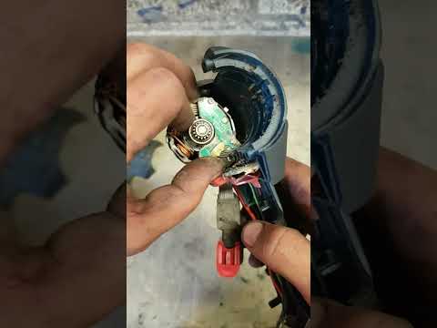 Repairing a bosch brushless drill with a intermittent fault.