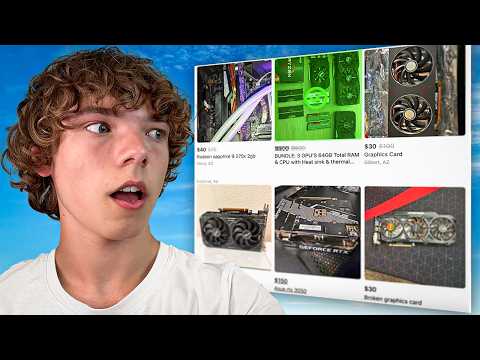 Flipping PC's with $300 Until I Build my Dream PC EP:1