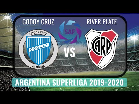 Godoy Cruz vs River Plate 2020🔴| Argentina Superliga 2019-2020 HD