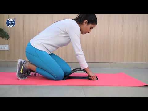 Lumbar Traction Device for Back Pain Relief Stretching Exercise Physiotherapy JSB HF117