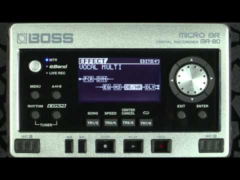 Boss Micro Br Br 80 Digital Recorder Musician S Friend