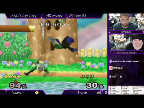 vZakat (Sheik) vs Haise (Falco) - MADD Cary | Winner's Bracket