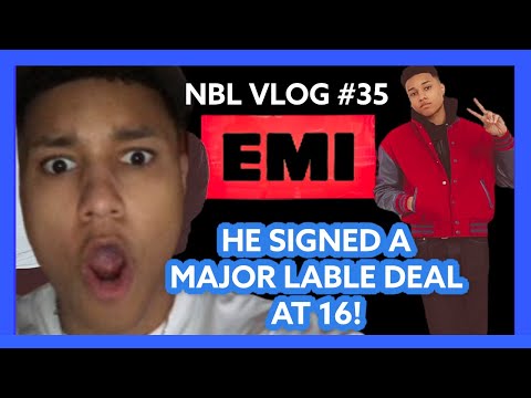 HE SIGNED A MAJOR LABEL DEAL AT 16 I NBL VLOG #35