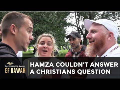 Hamza 'Couldn't' Answer a Christians Question