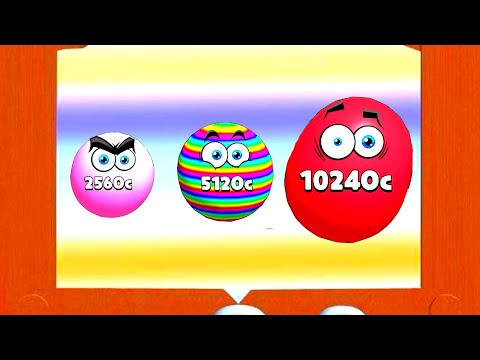 Blob Merge 3D Max Level- Unlock 256Oc  512Oc 2048Oc octillion | 2048 Blob merge game (New update)