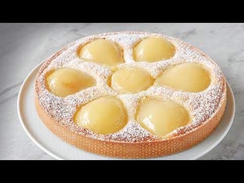 La TARTE BOURDALOUE parfaite 🍐 | Recette facile Poire & Crème d’Amande