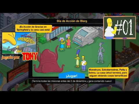 Los Simpson Springfield "Acción de Gracias'20, Cap. 1 - El Día de Acción de Blarg" por Tony