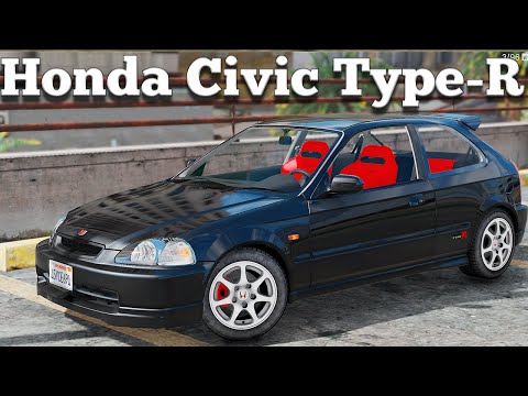 GTA V PC Mods - Honda Civic Type-R (EK9) [DOWNLOAD]