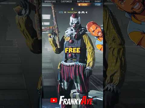 Free PlayStation Exclusive Clown Skin In Warzone
