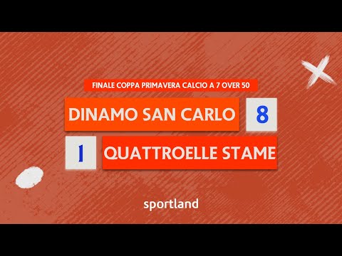 HIGHLIGHTS • Finale Coppa Primavera Calcio a 7 Over 50 - Dinamo San Carlo vs Quattroelle Stame