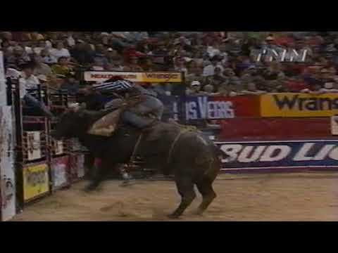 Rampage bucks Troy Dunn - 99 PBR Finals