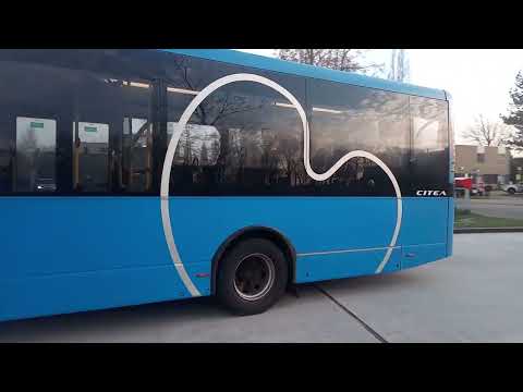 Arriva bus 8522 arriveert op Drachten Transferium Oost als lijn 114 richting Assen via Oosterwolde