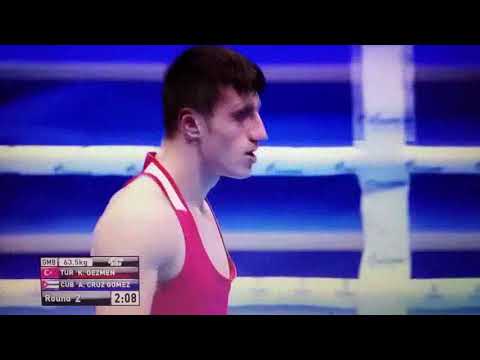 63.5 kg FINAL gold medal bout ANDY CRUZ🇨🇺(CUB)vs K.DEZMEN🇹🇷(TUR) Aiba world bocing championship 2021