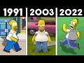 Evolu o Dos Simpsons Nos Games