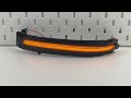 LED dynamické smerovky - Nissan Qashqai / Juke / X-Trail (2010->) - Video Youtube