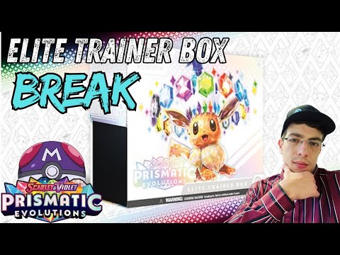 Breaking a Prismatic Evolutions ETB – I Finally Pulled a MASTER BALL!